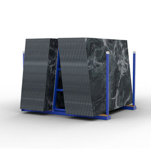 Granite Steel A-frame Double Sided Stone Display Slab Rack Durable Universal A-frame for marble - Product Image 4