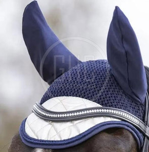 Accesorio de malla duradero para la rutina de la establa del caballo, gorro para las orejas de caballo de gran forma, gorro para las orejas de caballo de lujo. - Product Image 5
