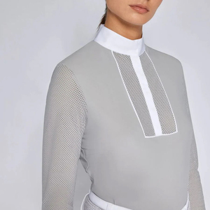 Camisas de Equitación de Manga Larga para Mujer, de Alta Calidad, Transpirables, de Secado Rápido, para Competencia Ecuestre - Product Image 5