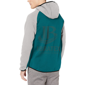 เสื้อฮู้ดซิปผู้ชายดีไซน์โดดเด่นขายดีที่สุด ไซส์ใหญ่ คุณภาพสูง ขายส่ง เสื้อฮู้ดซิปผู้ชายสไตล์สตรีทแวร์ - Product Image 4