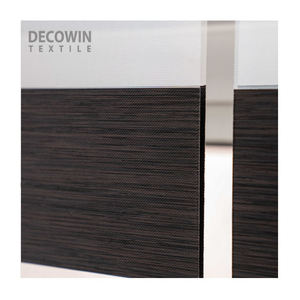 2 TONE MILD Blackout Zebra Shades Decowin Modern Horizontal <b>Window</b> Blinds Korean Fabric for Interior Styling - Product Image 4
