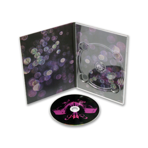 วิดีโอ DVD บรรจุภัณฑ์ดิจิแพคเคลือบด้าน พร้อมปั๊มฟอยล์สีม่วงแบบ Spot UV - Product Image 1