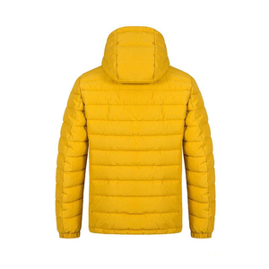 Chaqueta de Invierno Acolchada Unisex para Hombre, de Alta Calidad, Reflectante, con Cuello Alto, Logotipo Frontal, Impermeable, con Capucha, Calidad Premium - Product Image 3