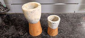 Haute qualité gris bois résine Bukhoor brûleur Mini encens religieux et cadeau de mariage diffuseur d'aromathérapie par Falak World Export - Product Image 5