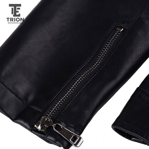 Chaqueta de Cuero Genuino para Mujer, Estilo Motero Clásico, Corte Ajustado, Cierre de Cremallera, Piel de Cordero Auténtica, Prenda Exterior Moderna 2026 - Product Image 3