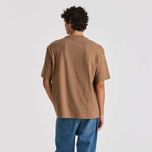 T-shirt surdimensionné en coton épais 230 g/m² pour hommes grandes tailles, coupe décontractée, personnalisable - Product Image 4