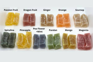 เยลลี่รสสาหร่ายทะเลวีแกน สีธรรมชาติ เคี้ยวหนึบ สำหรับขายส่งแบบรับผลิตแบรนด์ส่วนตัว - คุณทารินา - Product Image 5