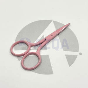 Ciseaux à broder durables pour droitiers, lames en acier inoxydable pour travaux d'aiguille, couture et broderie, couleur rose - Product Image 2