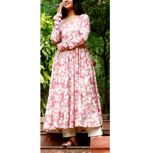 Vestido largo informal estampado para mujer, con un hermoso diseño, tela transpirable y cómoda, ropa elegante para el día a día. - Product Image 5