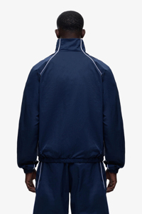 Mens Navy Blue Windbreaker Tracksuit Lightweight Waterproof Sportswear <b>Track</b> <b>Jacket</b> And Loose Fit Pants Breathable - Product Image 3