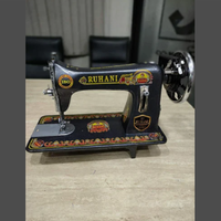 Machine à coudre manuelle Ruhani Deluxe avec construction mécanique robuste pour la couture domestique et la confection de vêtements