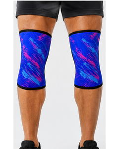 Genouillères de musculation en néoprène imprimées par sublimation - Imperméables, antidérapantes, respirantes, pour le basketball et la course à pied - Product Image 5