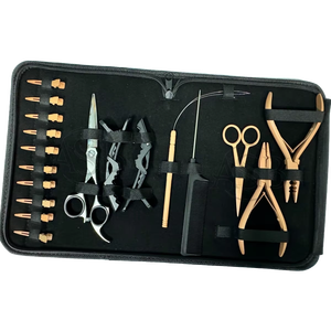 High Quality Stainless Steel Hair <b>Extension</b> Tools Kit <b>Micro</b> Ring Pliers Hair Cutting Scissors Professional Hair <b>Extension</b> Pliers - Product Image 6