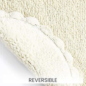 Tapis de bain personnalisés 100 % coton, doux et très absorbants, lavables en machine - Product Image 3