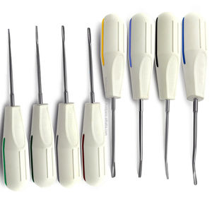 ชุดเครื่องมือถอนฟันแบบแมนนวล 7 ชิ้น ยี่ห้อ Dental PDL Elvatome Spade Mini Root Elevator Proximators Luxating ได้รับการรับรองมาตรฐาน CE ระดับ Class I - Product Image 1