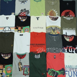 Venta al por mayor, listo para enviar, proveedor global de camisetas, fabricado en Bangladesh, lote en stock, camisetas personalizadas OEM ODM con hombros caídos para unisex - Product Image 1