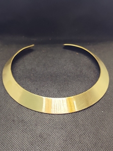 Handmade Brass Hasli <b>Necklace</b> | Solid Brass Collar <b>Necklace</b> | Traditional Statement Jewelry | OEM & ODM Jewelry Manufa - Product Image 3