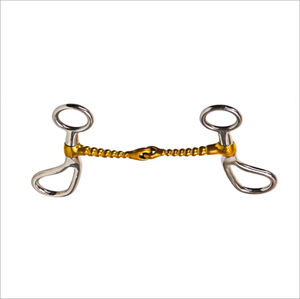 Bocados Baucher de Acero Inoxidable con Diseño Trenzado, Unión Simple y Resistente, de Alta Demanda, Duraderos, Brillantes y Pulidos - Product Image 1