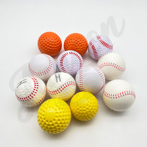 Pelotas de Práctica Profesionales con Hoyuelos, Pelotas de Plástico Duraderas para Lanzamiento y Bateo, Pelotas de Práctica para Ejercicios de Béisbol - Product Image 6