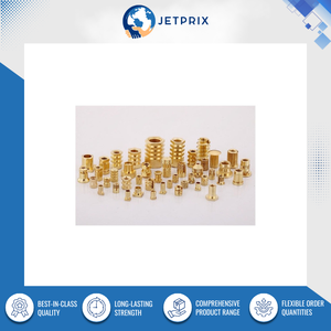 Insertos de latón mecanizados por CNC de primera calidad, certificados ISO, de gran demanda, de grado superior, duraderos, de proveedor indio. - Product Image 2
