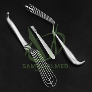 ชุดเครื่องมือผ่าตัดหน้าอก Sambrialmed International จำนวน 13 ชิ้น ผลิตจากเหล็กกล้าไร้สนิมคุณภาพสูงจากเยอรมนี ใช้งานด้วยมือ ได้รับมาตรฐาน CE SI-64-665 - Product Image 3