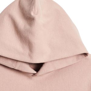 Sweat-shirt à capuche en molleton coupe décontractée couleur sable, en mélange de coton doux, pull à capuche décontracté et chaud, streetwear unisexe - Product Image 6
