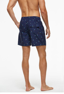 Short de bain sport décontracté pour homme 2026, taille mi-haute élastique, en Spandex/Polyester, séchage rapide, anti-plis, pour la gym et la plage, couleur unie - Product Image 6