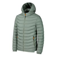 Veste matelassée personnalisée pour homme, imperméable, respirante, douce, avec capuche, prix de gros, service OEM pour vestes matelassées pour homme