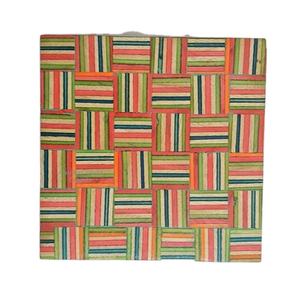 Sous-verres hexagonaux de luxe en liège et bois, personnalisables, avec incrustation de os jaune, en MDF, pour sublimation automobile, supports vierges en pierre, écologiques, vente en gros - Product Image 1