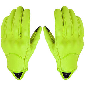 Guantes de Motociclismo de Cuero de Alta Calidad con Logotipo Personalizado, Antideslizantes y Transpirables para Deportes y Ciclismo - Product Image 2