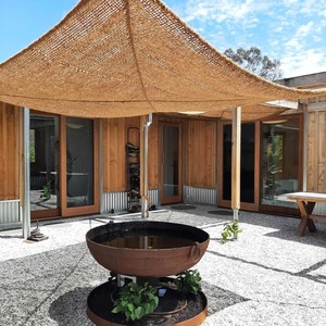Wholesale Eco2go Vietnam Sustainable Rectangle Woven Coconut Coir Beach Shade Sail High Quality Custom Size - Product Image 1