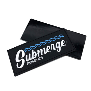 Patch gaufré de qualité supérieure, finition réfléchissante, style Bold Tech, logo personnalisé, vente en gros - Product Image 2