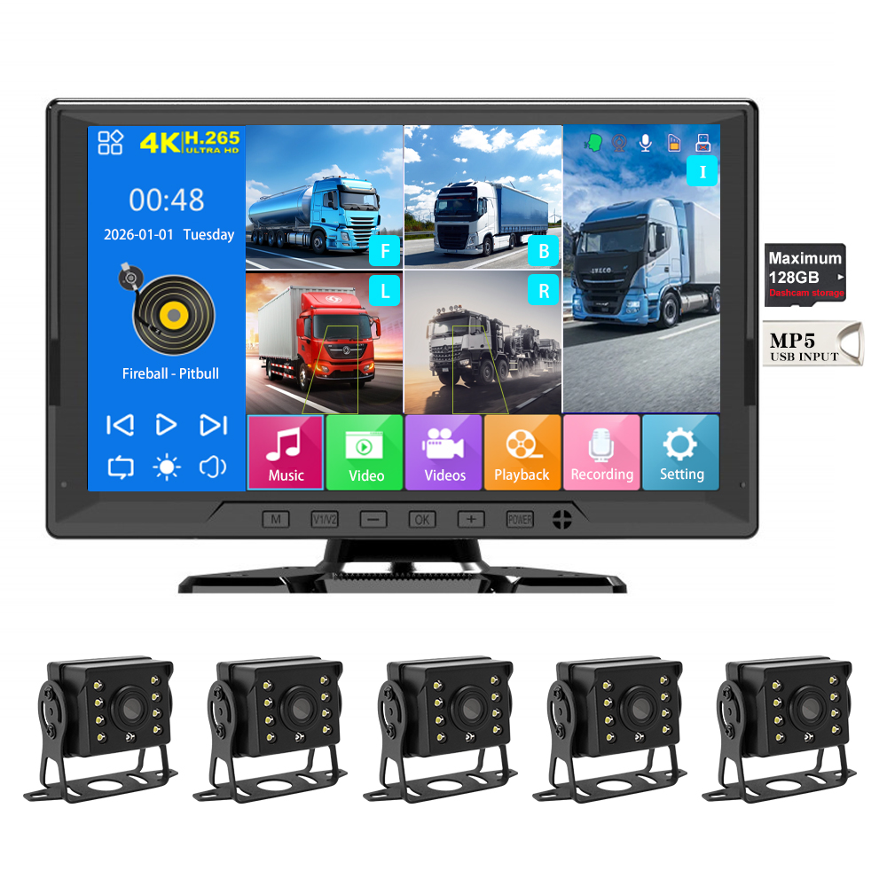 Black 7in Display + 5camera