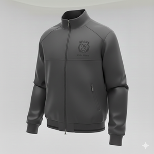 Veste imperméable à capuche en softshell tricoté de qualité supérieure pour hommes, résistante au vent, pour la randonnée, le camping, le printemps et l'automne, fermeture éclair sur le devant - Product Image 5