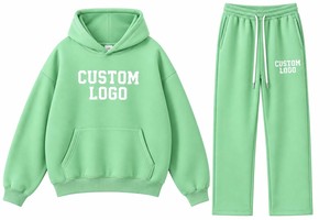 Conjunto Deportivo de Moda para Mujer, Chaqueta Corta con Cierre y Pantalones Anchos, Conjunto de Dos Piezas a la Moda - Product Image 2