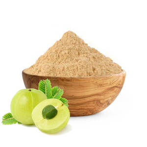 Poudre d'Amla pour les soins capillaires et cutanés, riche en vitamine C naturelle, poudre de groseille indienne pour la croissance des cheveux et le contrôle des pellicules, vente en gros - Product Image 3