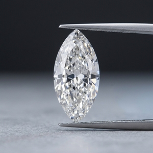 Diamant de laboratoire certifié IGI, synthétique CVD HPHT, 1ct 2ct 3ct, DEF VVS VS1, taille solitaire marquise, coupe idéale excellente - Product Image 1