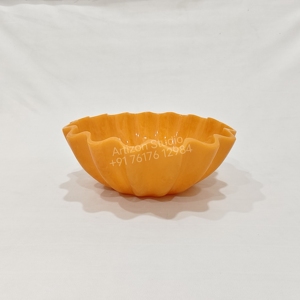 Frutero de Poliresina Premium con Diseño de Espiral Blanco y Negro para Comedor Moderno, Cocina, Hotel, Restaurante, Accesorios al por Mayor - Product Image 1