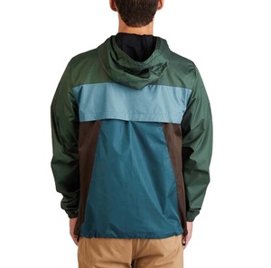 Chaqueta Anorak Impermeable y Cortavientos para Exteriores, Talla Grande, Informal, con Capucha, Transpirable, para Correr - Product Image 6