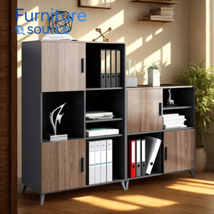 Archivador de melamina MDF moderno elegante, marco resistente, muebles de almacenamiento de oficina diarios, fabricado en Vietnam, hogar, oficina, dormitorio - Product Image 4