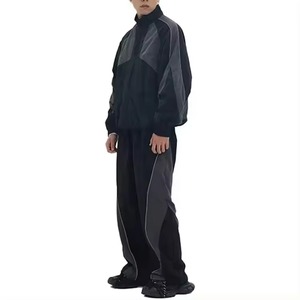 Conjunto Deportivo de Hombre Hecho en Pakistán, 100% Algodón, Estampado, Chaqueta con Cierre, Cortavientos de Nailon, Logotipo Personalizado, Ropa Urbana - Product Image 2