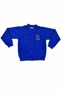 Suéter cárdigan de lana personalizado para uniforme escolar femenino con nuevo diseño para ropa de instituto y uso diario cómodo. - Product Image 3