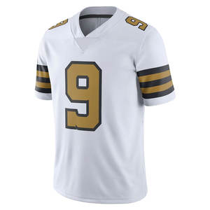 Maillot de football américain en polyester extensible, grandes tailles, coupe confortable, imprimé, personnalisable, uniforme sportif rapide - Product Image 4