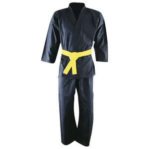Uniforme de karaté personnalisé avec logo, 100 % coton, uniforme d'arts martiaux, vêtements de sport, uniforme de karaté pour enfants et adultes, uniformes légers - Product Image 3