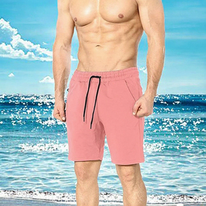 Pantalones Cortos Deportivos Casuales para Hombre, de Alta Calidad, en Tela Oxford de Poliéster/Algodón, Ecológicos, Transpirables, con Cierre de Cordón, 220g, Personalizables - Product Image 3