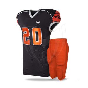 Uniforme de fútbol americano unisex hecho a medida con opción de talla grande conjuntos transpirables de alta calidad MOQ bajo - Product Image 2