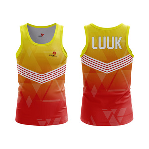 Camiseta sin Mangas LUUK International para Hombre, Casual, 100% Algodón, Cuello Redondo, Logotipo Personalizado en la Parte Delantera, Secado Rápido, Impresión por Transferencia de Calor, Tela Premium - Product Image 6