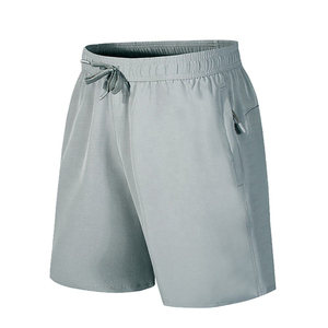 Pantalones Cortos Deportivos Transpirables de Secado Rápido para Hombre, Ligeros, para Entrenamiento, Gimnasio, Correr, con Bolsillo con Cremallera - Product Image 1