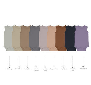 ชุดบอดี้สูทเด็กอ่อนแบบไม่มีแขน ผ้าฝ้ายนุ่ม สวมใส่สบาย - Product Image 6