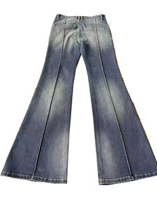 Nouveau design – Pantalon évasé pour femme, écologique, respirant, taille haute, avec cordon de serrage, mélange de coton léger, authentique et de qualité supérieure pour adulte - Product Image 4